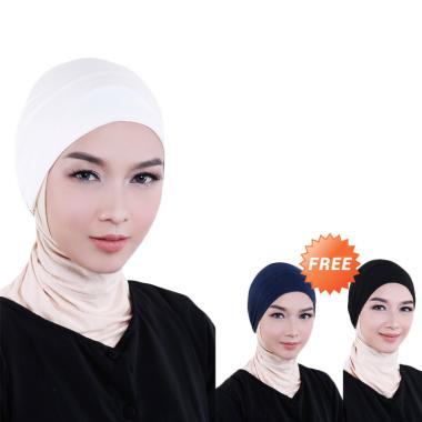 Buy One Get Two - Cotton Bee Ciput Bandana Ciput Bandana - Off White