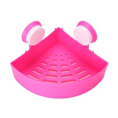 HomeStuff Rak Sudut Serbaguna - Pink