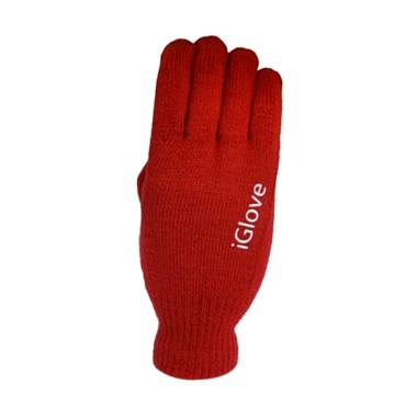 Mine iGlove Sarung Tangan Touch Screen for Smartphones & Tablet - Red