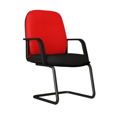Verona Chair KH-501-HK Type Standard Vinyl Kursi Kantor - Merah