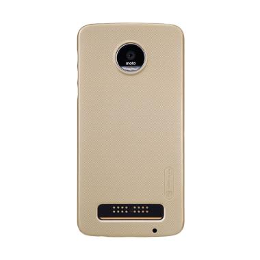 Nillkin ORIGINAL Super Frosted Shield Moto Z - Gold/Emas Hardcase Backcase Backcover Case HP
