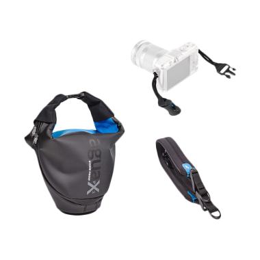 Miggo Agua 25 Stormproof Holster for Mirrorless Cameras - Black Blue