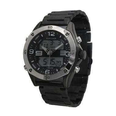 Fortuner FR29708DT Strap Stainless Steel Jam Tangan .