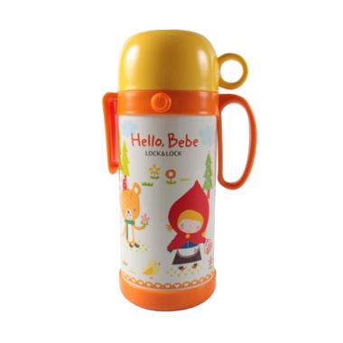 Lock & Lock Hot & Cool Tumbler Hell ... l Minum - Orange [600 mL]