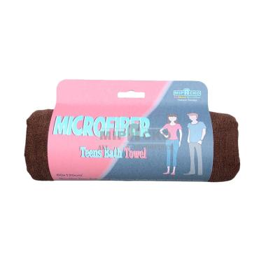 Mipacko Microfiber Teens Bath Towel Handuk Mandi - Brown Mipacko Microfiber Teens Bath Towel Handuk Mandi - Brown