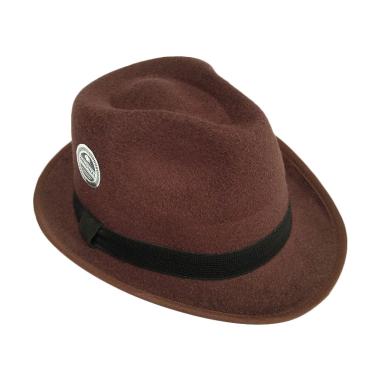 D & D Hat Collection Fedora Hat for Kids ��� Coklat