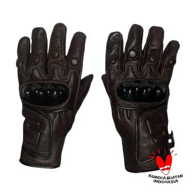 Gauravi Fashion 011 Full Finger Gloves Sarung Tangan - Brown