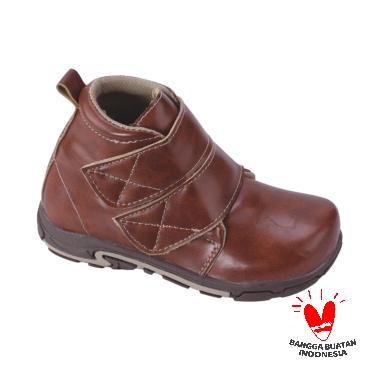 Catenzo Junior CJR CAM 002 Sepatu Boots Anak Laki-Laki - Brown