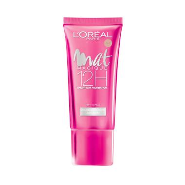 L'Oreal Paris Mat Magique 12h Brigh ... oundation N4 - Nude Beige