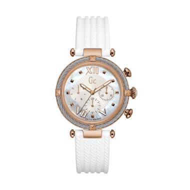 Guess Collection Y16004L1 Jam Tangan Wanita - White Rose Gold Rose Gold