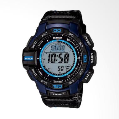CASIO Protrek Solar Triple Sensor Ver.3 Jam Tangan Pria - Blue PRG-270B-2DR Blue