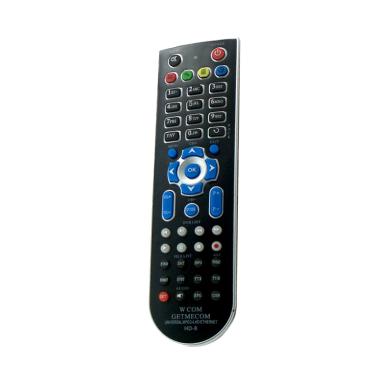 Getmecom Multi Remote untuk Receiver Parabola Mpeg2, Mpeg4 dan HD Hitam