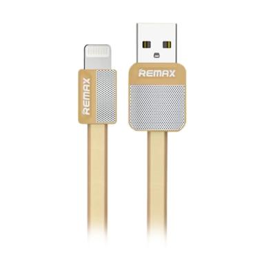 Remax Original Platinum Lightning C ... ing and Data Kabel - Gold