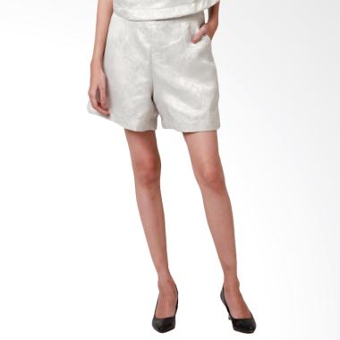 MS Porter Highwaist Eileen Short Champagne Celana Pendek Wanita