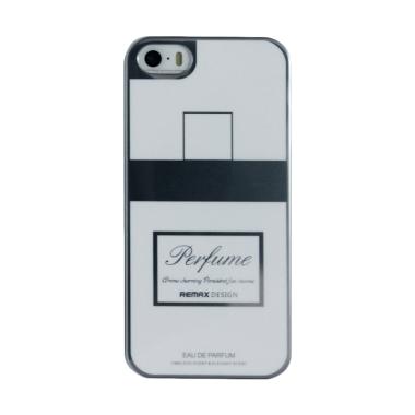 Remax Parfume Series Softcase Casing for iPhone 5/5s/SE - Putih Silver