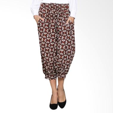 Batik Pria Tampan Wcl34-04081630p-Teak Women Slobok Culotte Pants
