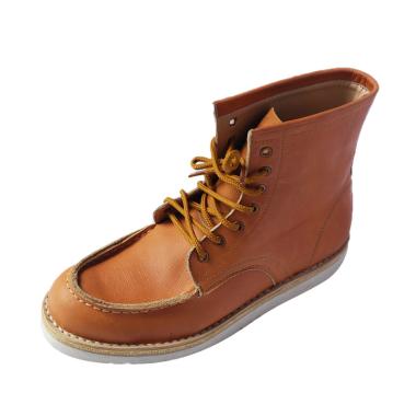 Hogwarts Footwear Dombledore Sepatu Boots Pria - Tan