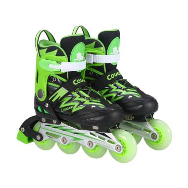 Cougar ADJ.Junior Inline Skate W-AB ... -GR with Lightning Wheels
