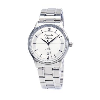 Alexandre Christie Pria 8505 Stainless Steel Jam Tangan Pria