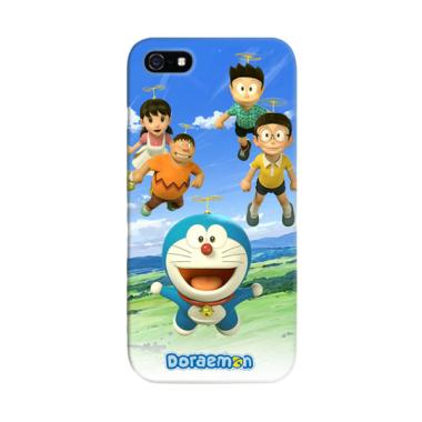 Indocustomcase Doraemon Cover Casing for Apple iPhone 5/5S/SE