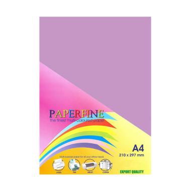 Paperfine Kertas HVS Warna A4 Taro - Violet Ungu Purple [500 Lembar] Violet