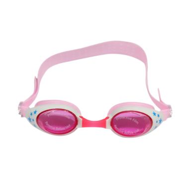 QCF Anti Fog UV Protection Kacamata Renang Anak - Pink