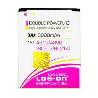 Log On Double Power and IC Battery for Lenovo A390 [3000 mAh]