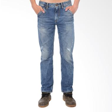 Bushido Jeans Ronin 001 BR001ABLD16 ... Indigo Celana Jeans Pria