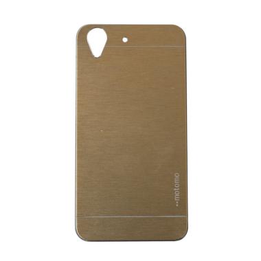 Motomo Metal Hardcase Casing for Huawei Y6II - Gold