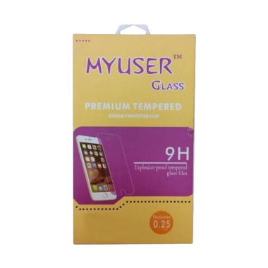 MyUser Tempered Glass Screen Protector for Oppo R815 - Clover - Clear