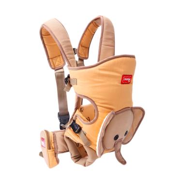 Dialogue Baby 3 In 1 + Kantung Kecil Cute Series Gendongan Bayi - Coklat