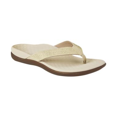 Vionic Islander Rhinestones Champagne Sandal Wanita