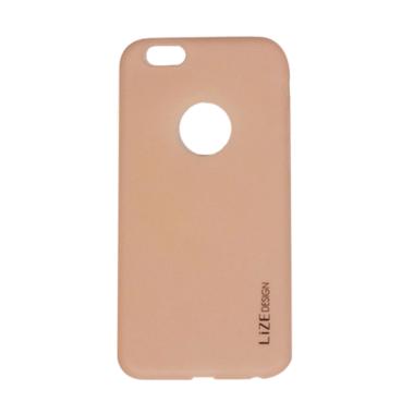 Lize Design Softshell Color Matte S ... Case / Candy Case - Peach