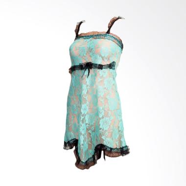 Kimochi Me Lingerie GLIN525 Dress Lingerie Transparent - Hijau