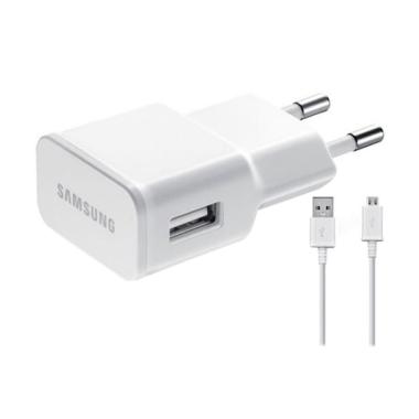Samsung Original Charger for Samsun ... 3/S4/Note 2/Grand - Putih