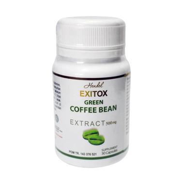 Pelangsing & Suplemen Terpercaya Exitox Green Coffee Bean