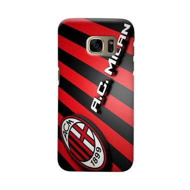 Indocustomcase AC Milan ACM05 Cover Casing for Samsung Galaxy S6
