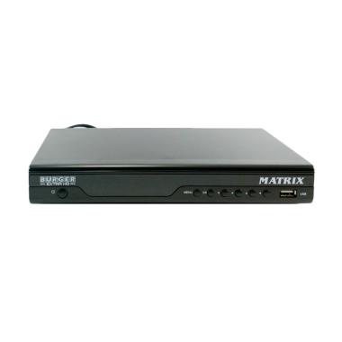 Matrix Burger Extra HD Receiver Parabola dengan input LAN Ethernet