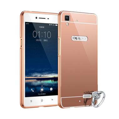 Case Bumper Chrome With Backcase Mi ... Selfie Expert - Rose Gold