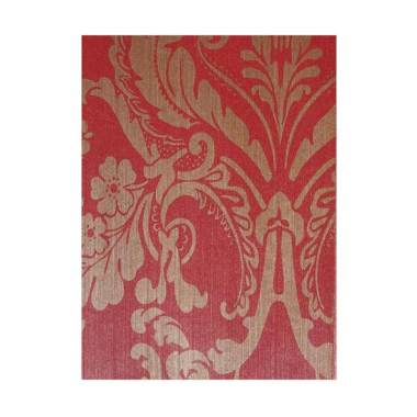 Java Wallpaper XTE3000 King Motif B ... Dekorasi Dinding - Merah