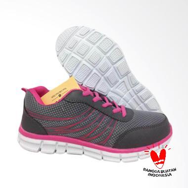 Onemarkets Sepatu Olahraga Wanita- Sepatu Lari Cewek S - Grey Rose
