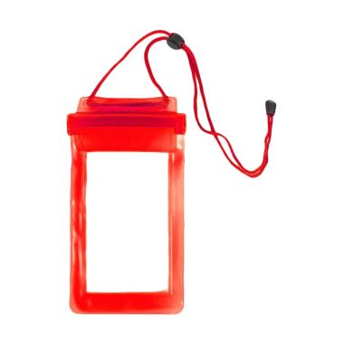Orange Collections Waterproof Pouch for Smartphone - Red