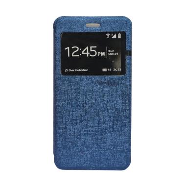 Delkin Flip Cover Casing for Xiaomi ... aomi Bambu - Biru Dongker