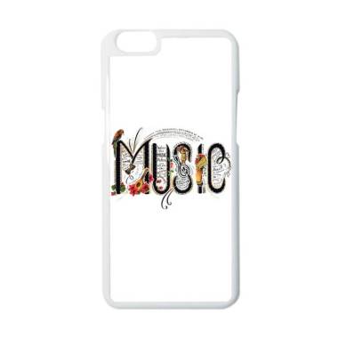 CARSTENEZIO Motif Alat Musik Music 15 Casing for OPPO A39 - Putih