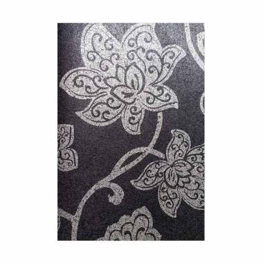 Java Wallpaper KQ2892 Queen Motif B ... Dekorasi Dinding - Hitam