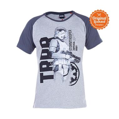 Star Wars Rogue One Imperial Army T-Shirt Atasan Anak Laki-Laki - Grey