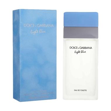 dolce gabbana perfume blue light