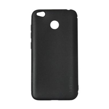 Matte softcase Casing for Xiaomi Redmi 4x - Black