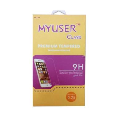 MyUser Tempered Glass Screen Protector for Oppo R815 or Clover - Clear