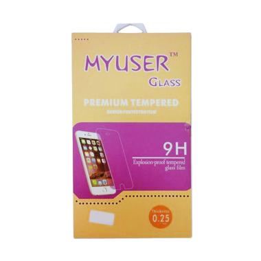 MyUser Tempered Glass Screen Protector for Coolpad Roar Plus - Clear